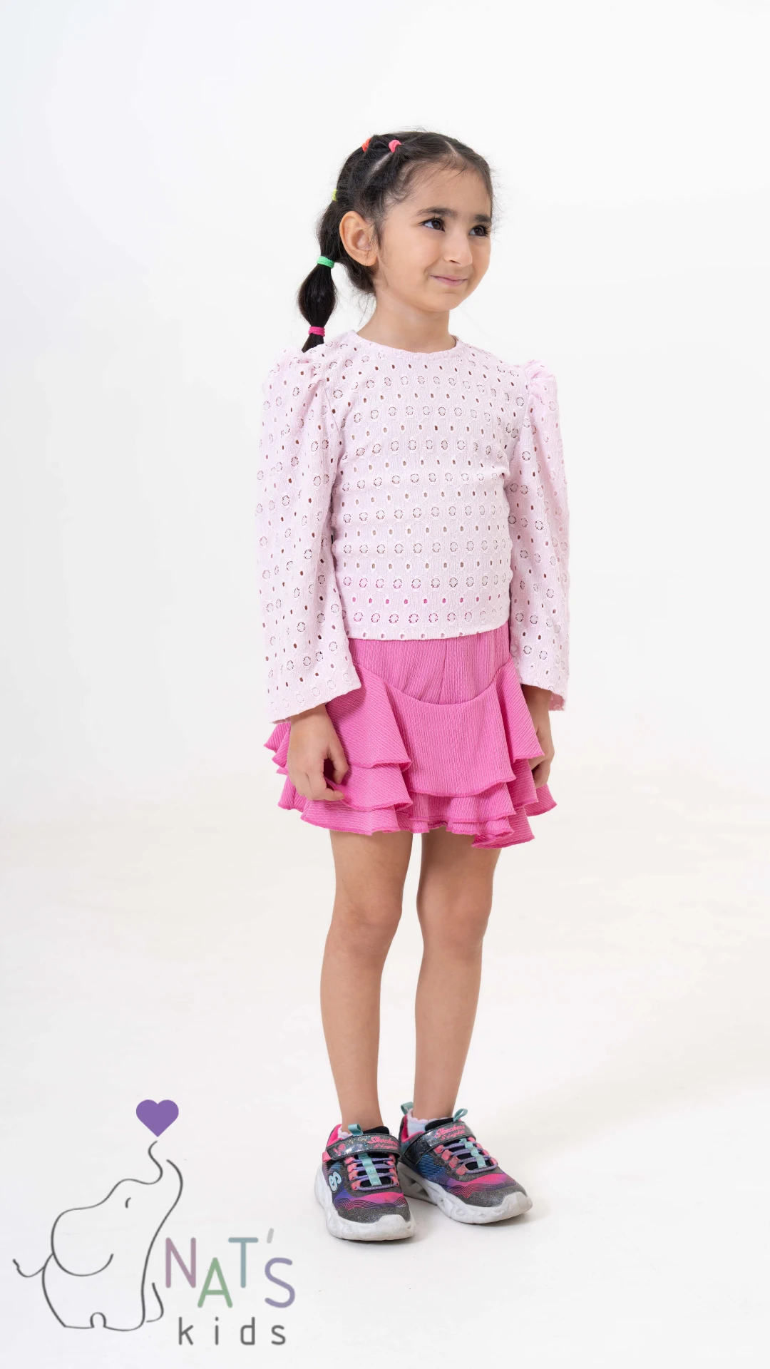 Josefa Şortlu Pembe Etek