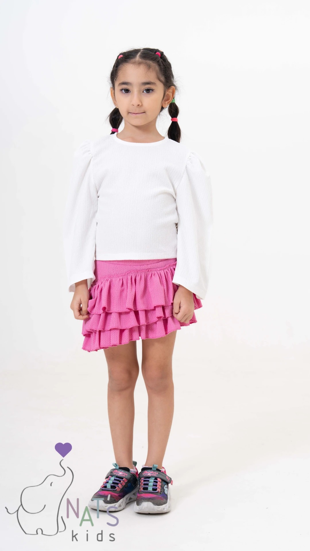 Josefa Şortlu Pembe Etek