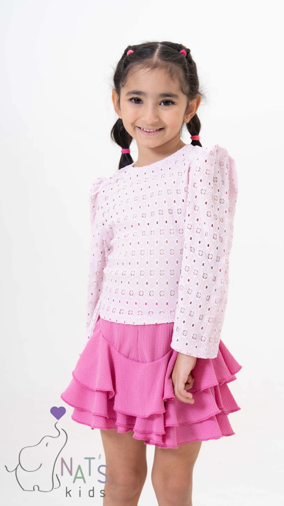 Josefa Şortlu Pembe Etek