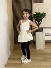 Beyaz Dantel Desenli Bluz