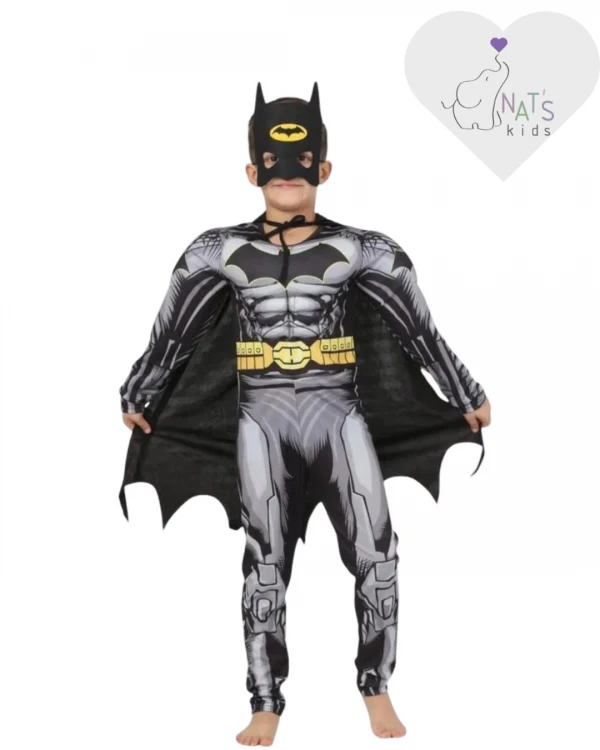 Batman Kaslı Çocuk Kostümü