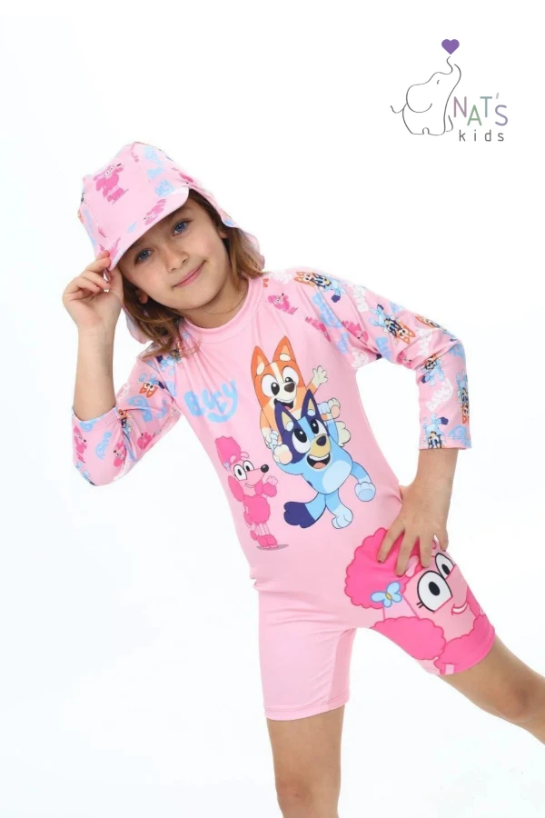 Bluey Uzun Kollu Mayo