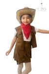 Kız Çocuk Kovboy Kostüm