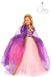 Rapunzel Kız Çocuk Kostümü 