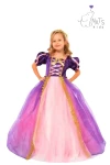 Rapunzel Kız Çocuk Kostümü 
