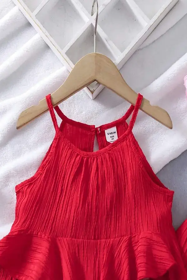 Rahat Ve Şık Kız Çocuk Yazlık Takım