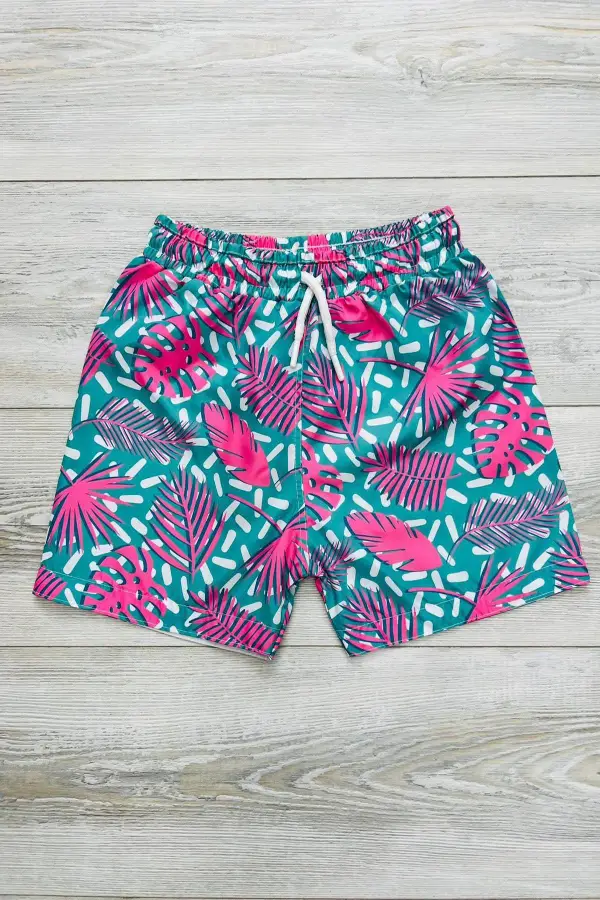 Erkek Çocuk Deniz Şortu ( Paraşüt Kumaş )