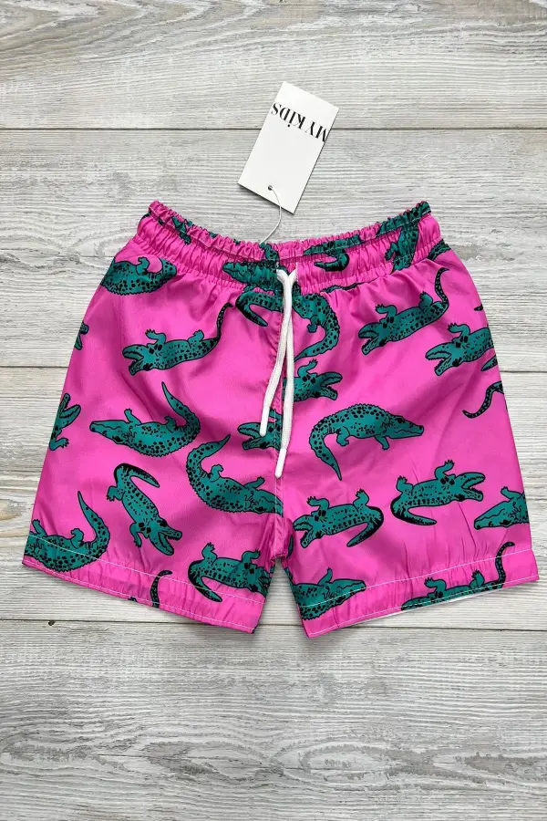 Paraşüt Kumaş Su Tutmayan Erkek Çocuk Deniz Şortu