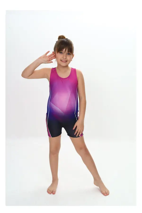 Kız Çocuk Deniz Yüzücü Mayoları