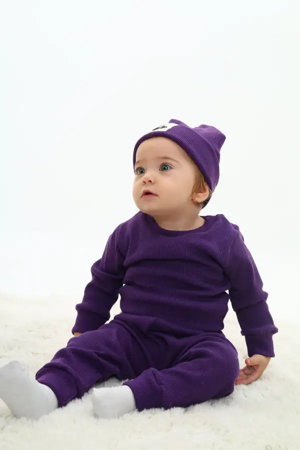 Fitilli Unisex Bebek - Çocuk Üçlü Takım