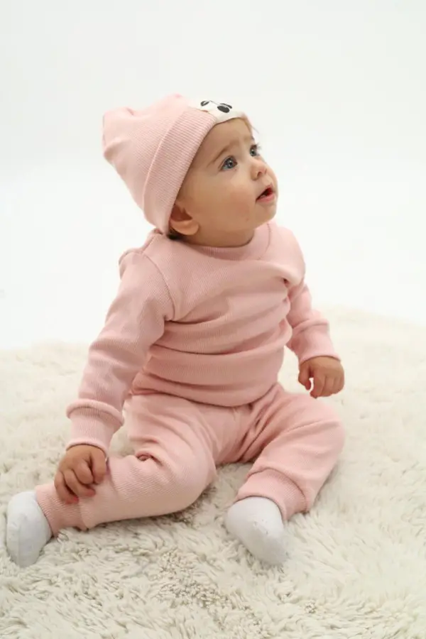 Fitilli Unisex Bebek - Çocuk Üçlü Takım