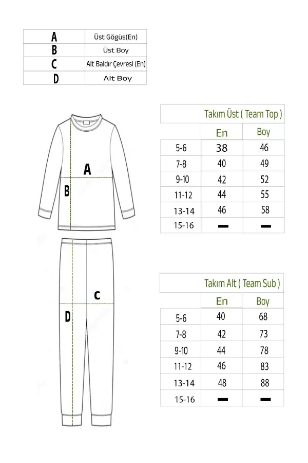 Üç İplik Cepli Bisiklet Yaka Alt Üst Takım