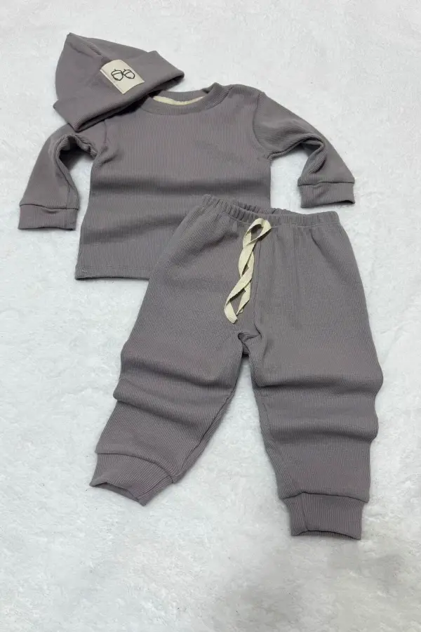 Fitilli Unisex Bebek - Çocuk Takım Üçlü Takım