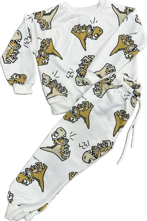 Çizgi Film Desenli Çocuk Takım