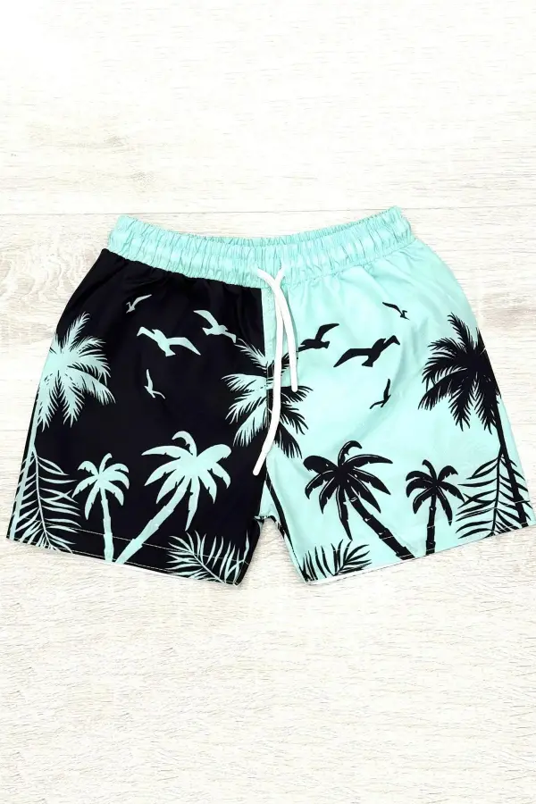 Paraşşüt Kumaş Çocuk Deniz Şortları