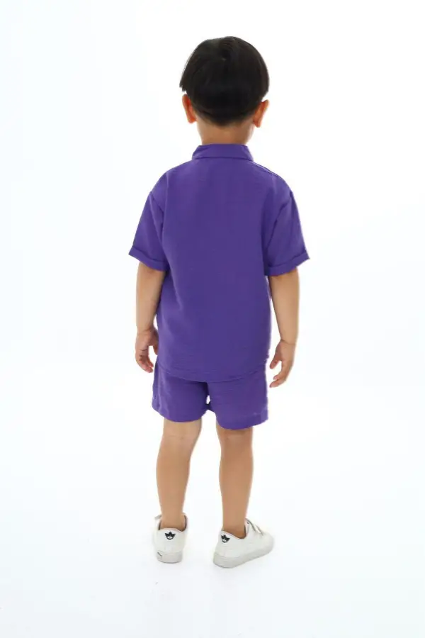Şortlu Erkek Çocuk Takımı