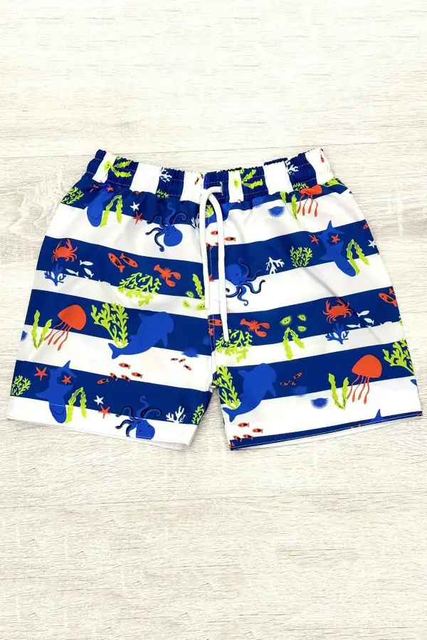 Paraşşüt Kumaş Çocuk Deniz Şortları