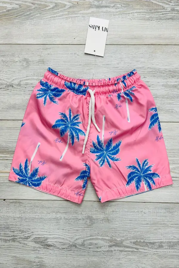 Paraşüt Kumaş Su Tutmayan Erkek Çocuk Deniz Şortu