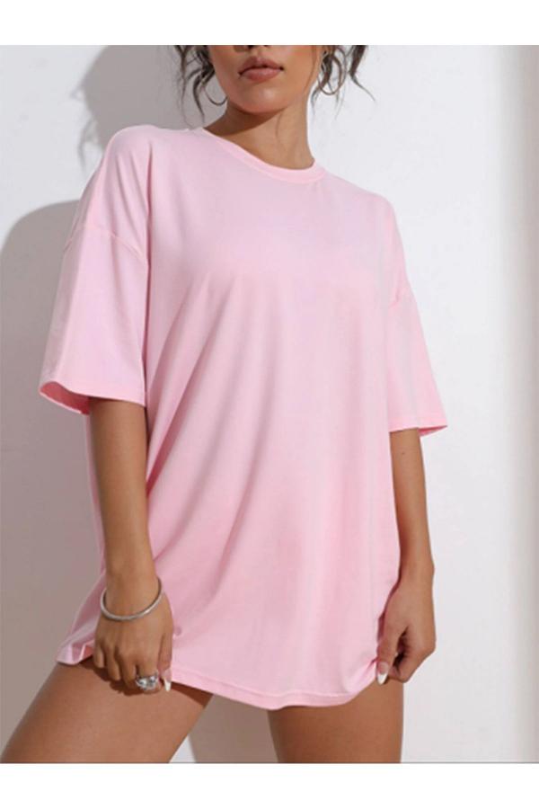 Basic Oversize Baskılı T-shirt