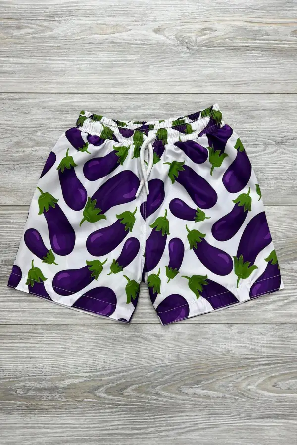 Erkek Çocuk Deniz Şortu ( Paraşüt Kumaş )