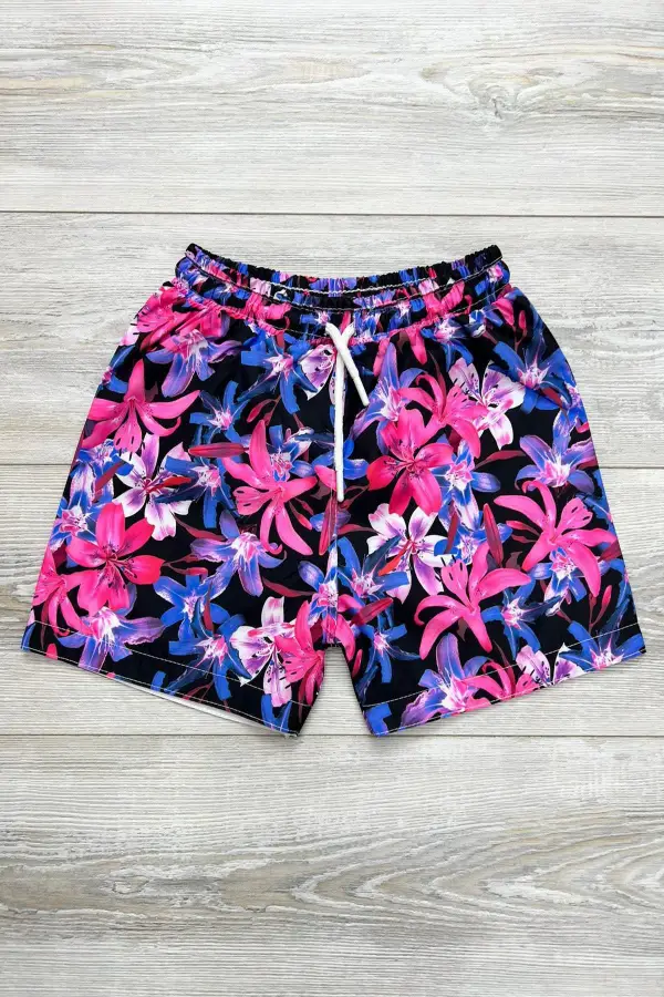 Erkek Çocuk Deniz Şortu ( Paraşüt Kumaş )