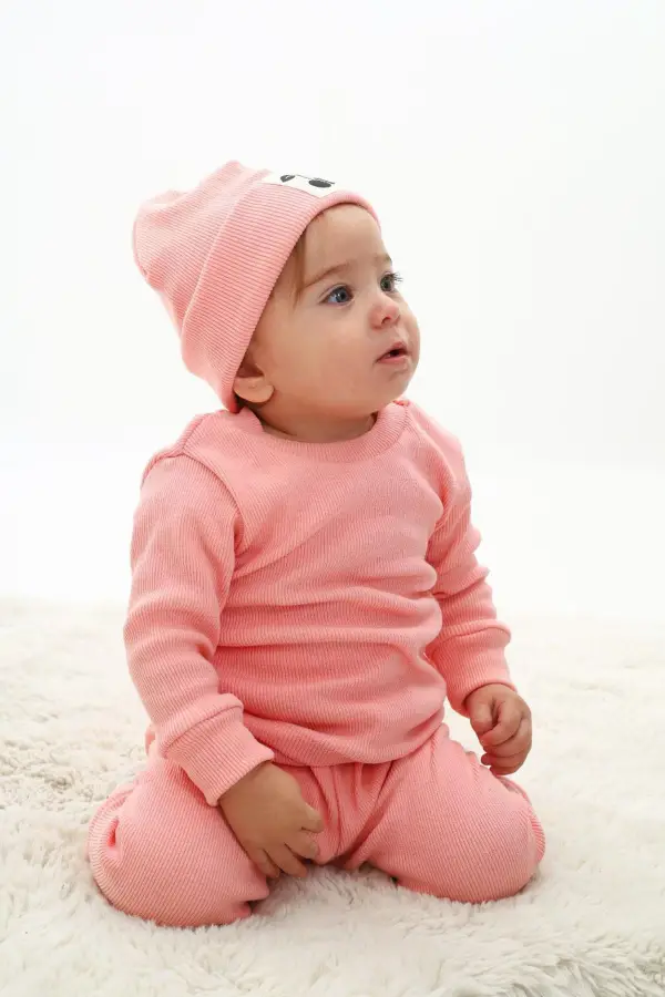 Fitilli Unisex Bebek - Çocuk Üçlü Takım