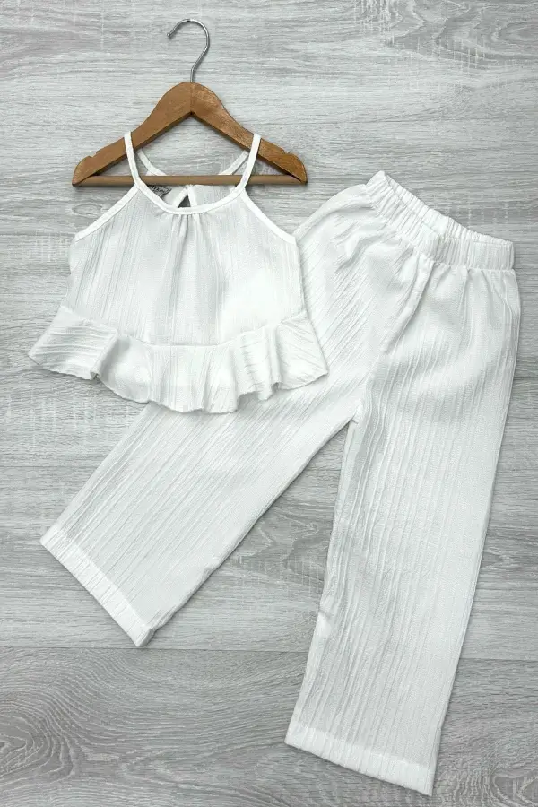 Rahat Ve Şık Kız Çocuk Yazlık Takım