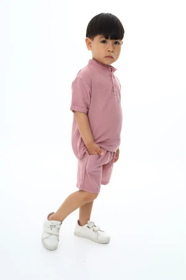 Şortlu Erkek Çocuk Takımı