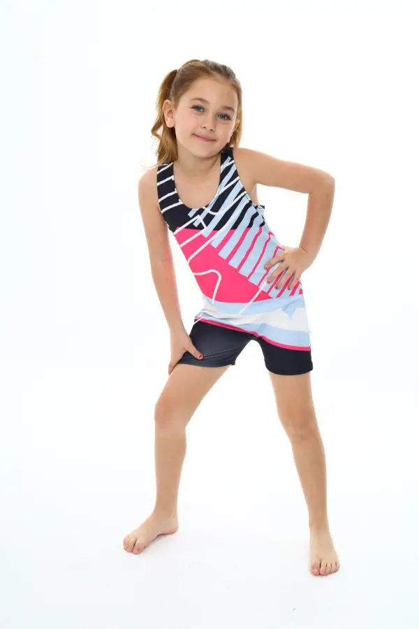 Kız Çocuk Deniz Yüzücü Mayoları