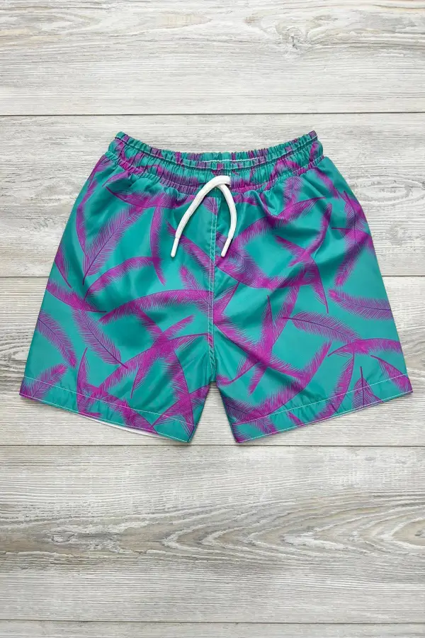 Erkek Çocuk Deniz Şortu ( Paraşüt Kumaş )