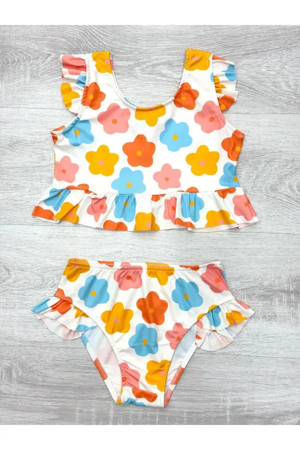 Kız Çocuk Alt Üst Mayo