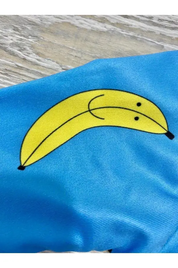 Fermuarlı Şapkalı Harika Çocuk Mayosu