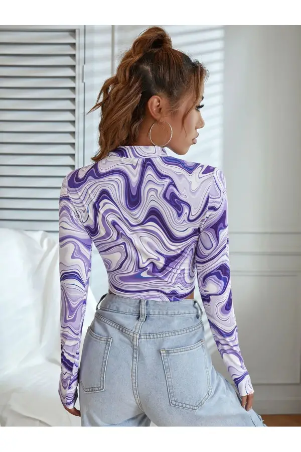 Dijital Baskılı Crop