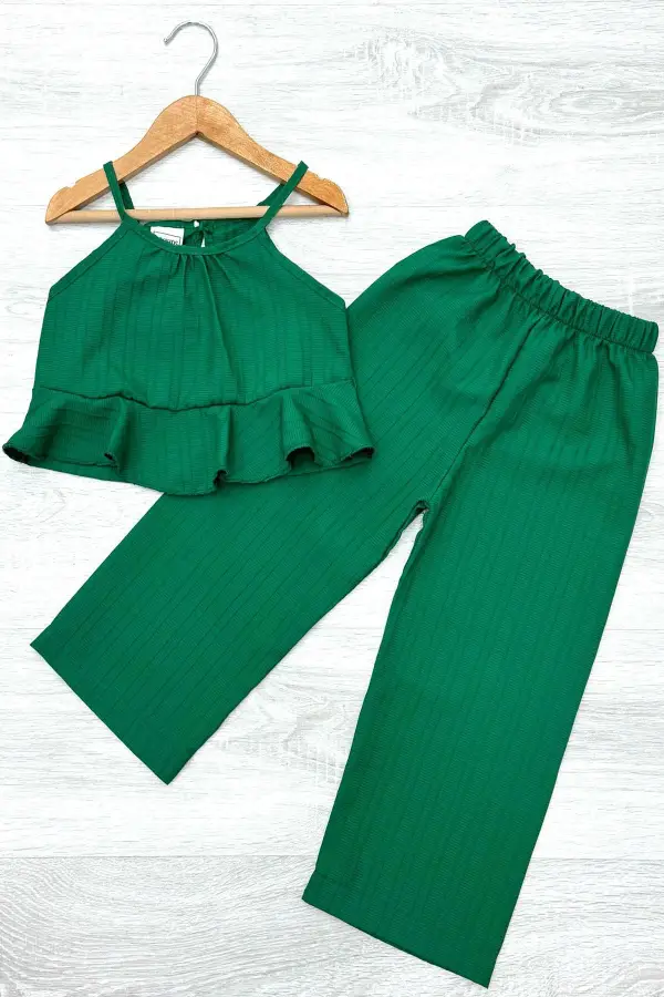 Rahat Ve Şık Kız Çocuk Yazlık Takım