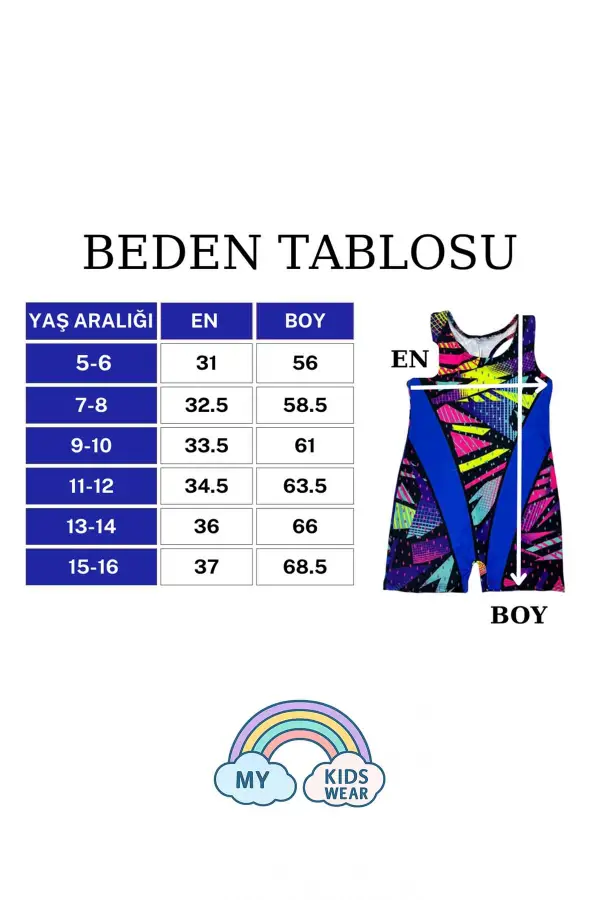 Kız Çocuk Deniz Yüzücü Mayoları