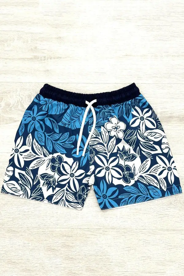 Paraşşüt Kumaş Çocuk Deniz Şortları