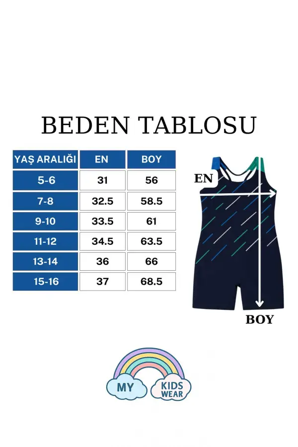 Kız Çocuk Deniz Yüzücü Mayoları