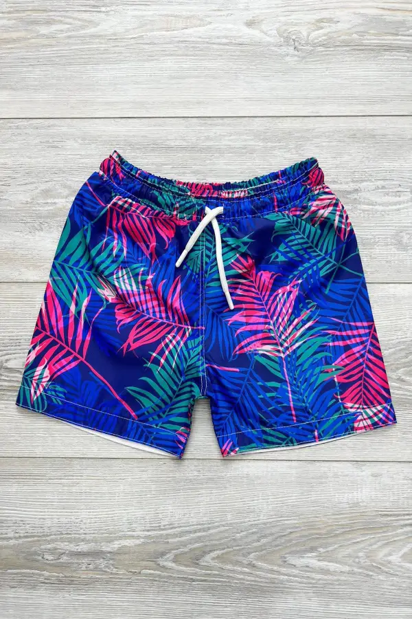 Erkek Çocuk Deniz Şortu ( Paraşüt Kumaş )