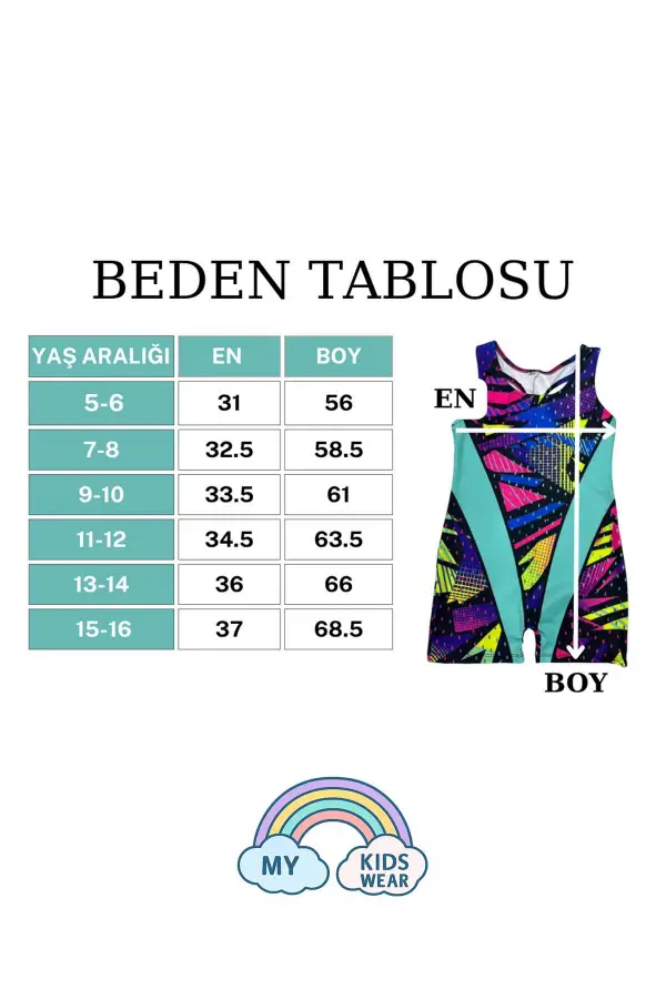 Kız Çocuk Deniz Yüzücü Mayoları