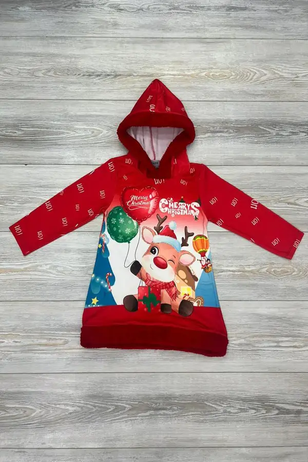 YILBAŞI KONSEPT KIZ ÇOCUK ELBİSE