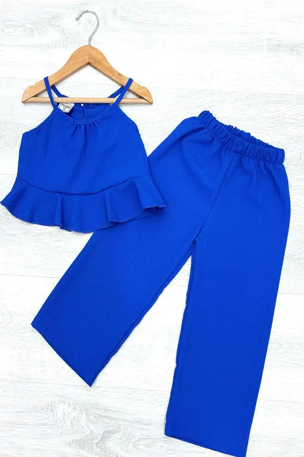 Rahat Ve Şık Kız Çocuk Yazlık Takım