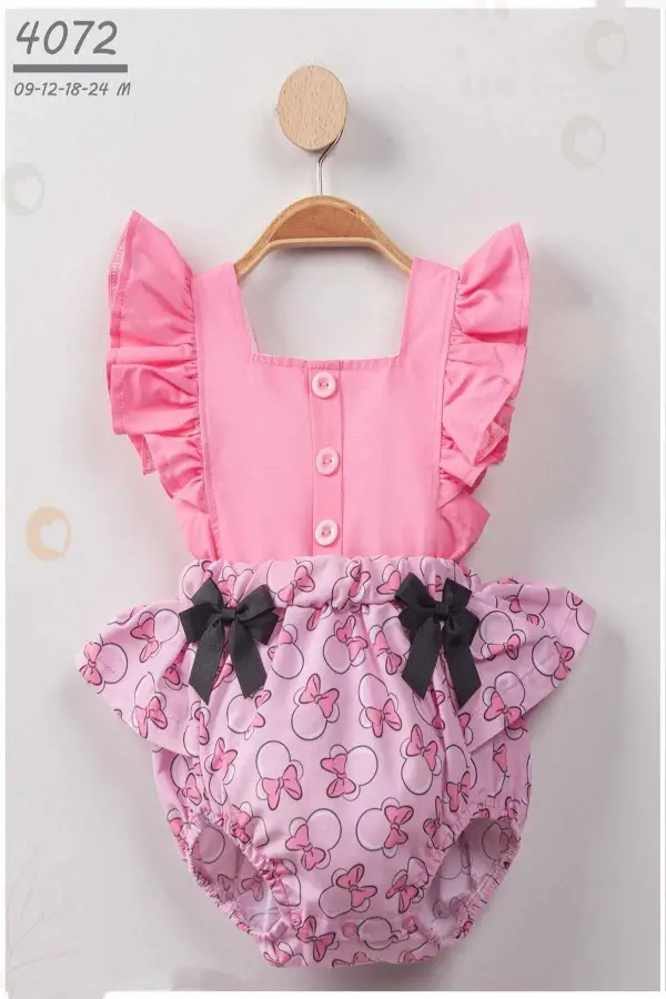 Çiçek Ve Bahar Desenli Şık Tulum